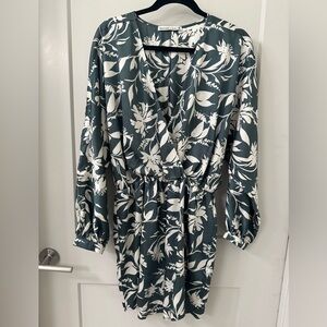 Green and White Abercrombie Romper